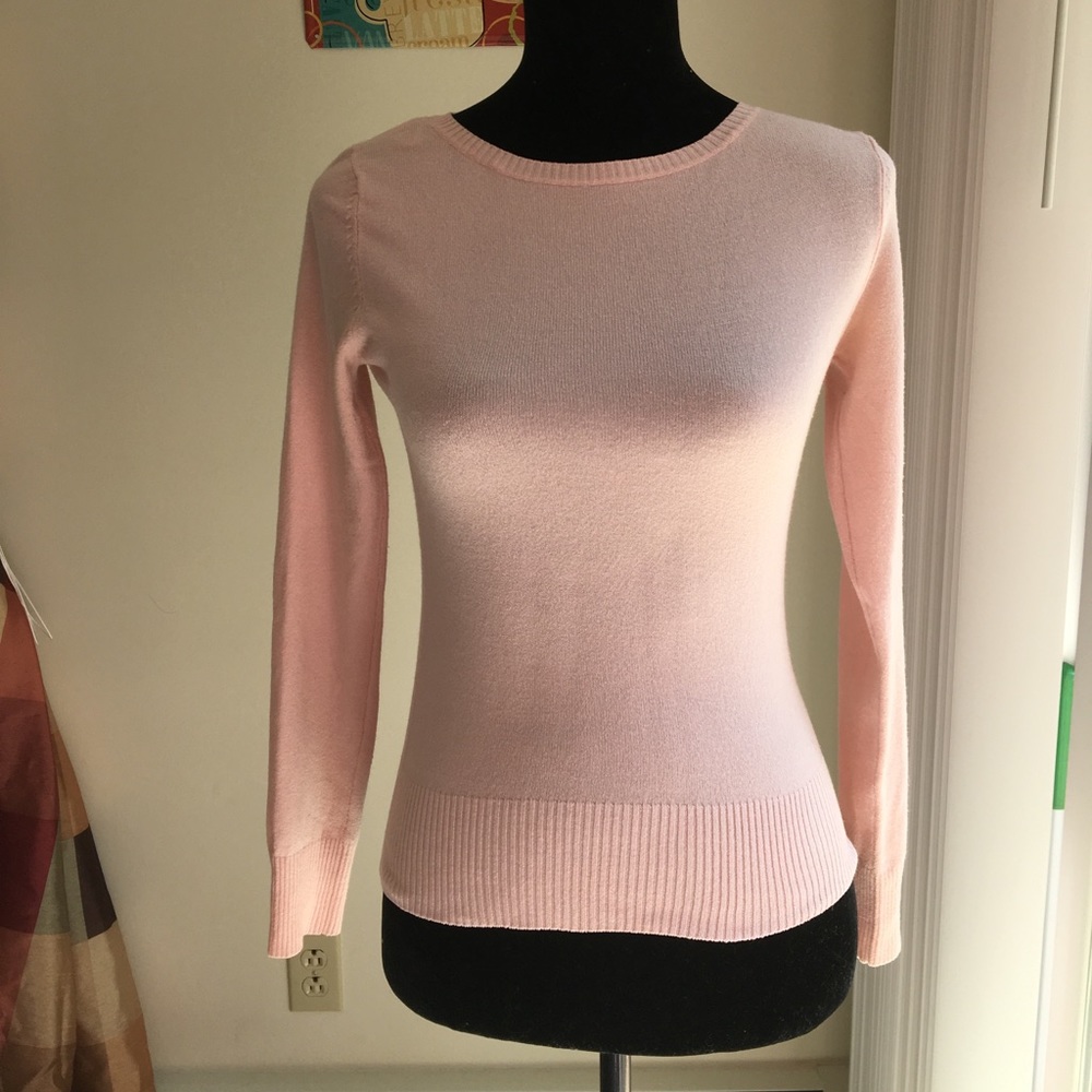 H&M Lightweight Fitted Crew Neck Sweater Small